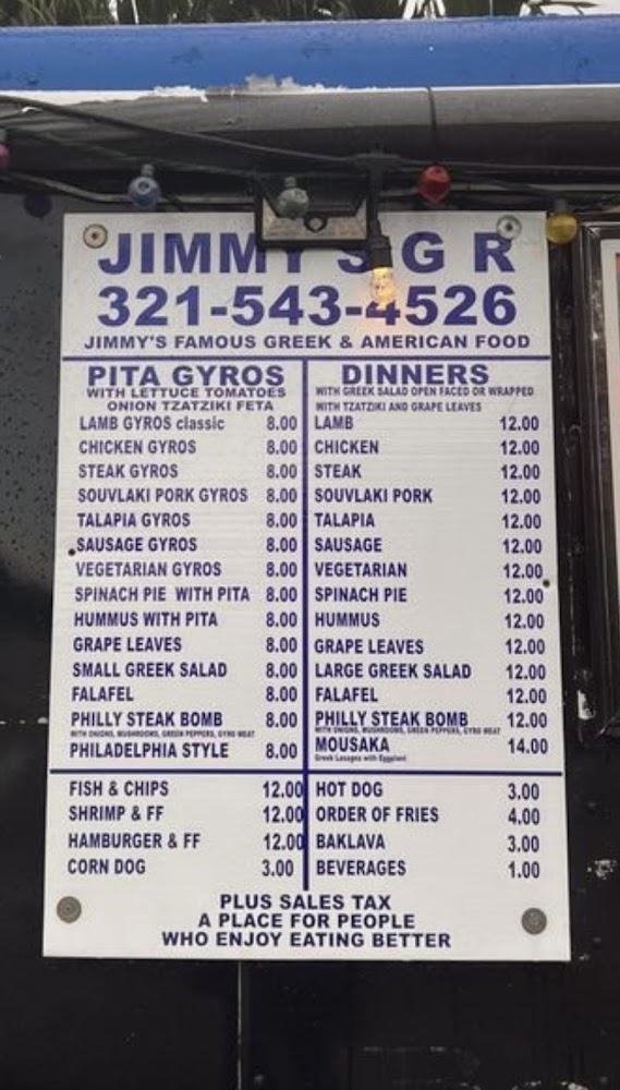 Jimmy's The Greek Flavor Menu image 3